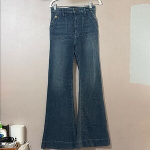 Show Me Your MuMu Vintage Blue Wide Leg Jeans